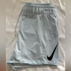 Nike Dri-FIT Light Blue Shorts XS